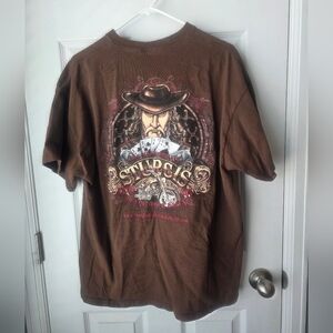 Sturges Black Hills 70th Anniversary Short Sleeves Crew Neck Tshirt SZXL  2-side